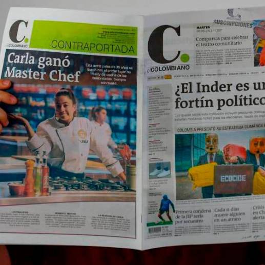 El Colombiano lleva varios meses siendo el medio regional más leído del país en las plataformas digitales. FOTO: COLPRENSA
