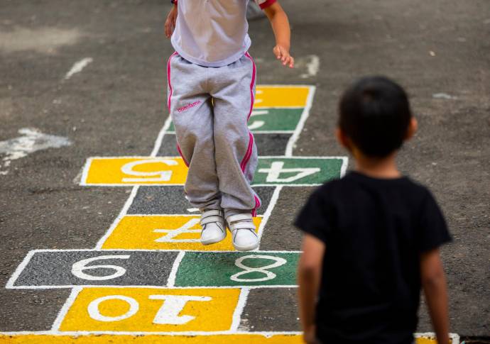 Los niños son los protagonistas de esta edición del evento. Foto : Camilo Suárez.