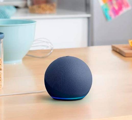 Altavoz Echo Dot de quinta generación. FOTO Amazon - Europa Press