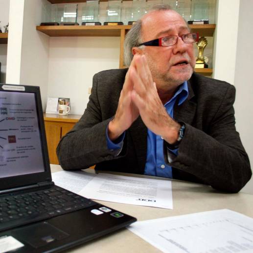 Michel Arnau deja un legado en el mundo de la publicidad y sobre todo su campaña Quiero a Medellín. FOTO MANUEL SALDARRIAGA
