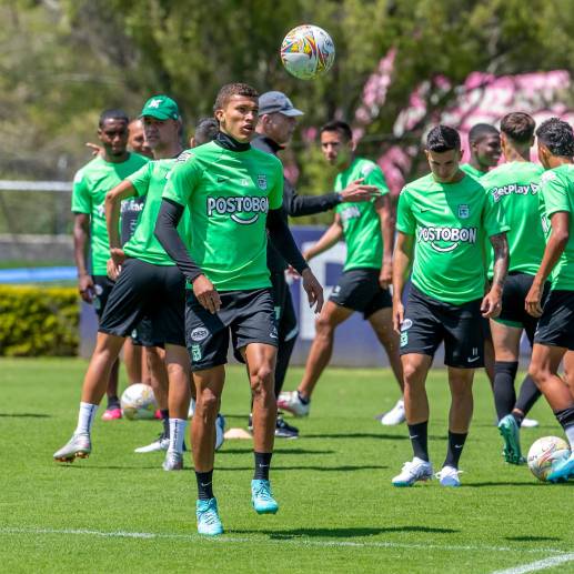 Nacional se prepara para el clásico ante el DIM. FOTO JUAN ANTONIO SÁNCHEZ