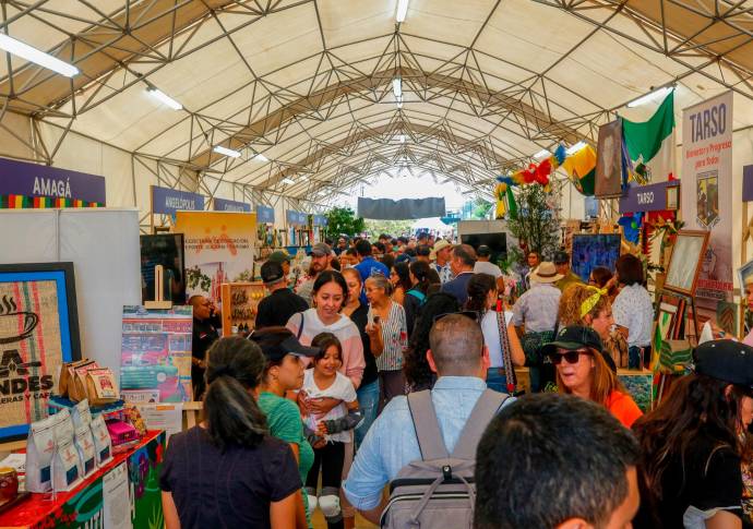 Más de 25.000 personas visitaron la feria. Foto: Camilo Suárez Echeverry