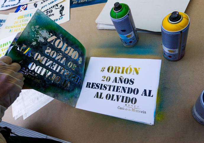 El 16 de octubre de 2002, comenzó en la comuna 13 la Operación Orión, la intervención armada más grave de la ciudad y calificada como la de mayor impacto en la historia del conflicto armado del país en una zona urbana, pues duró casi hasta diciembre de ese año. FOTO Esneyder Gutiérrez
