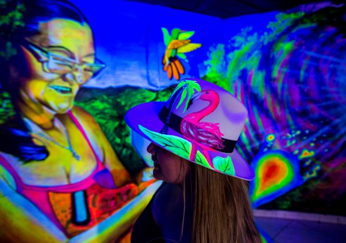 El emprendimiento en el Graffitour puede recibir alrededor de 700 personas en un día con buen flujo de visitantes. Foto: Julio César Herrera