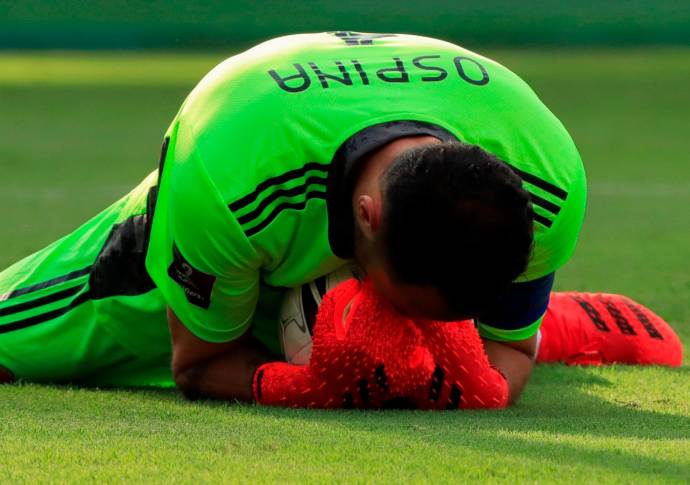 David Ospina una vez más estuvo seguro y respondió cuando fue exigido. Foto: EFE