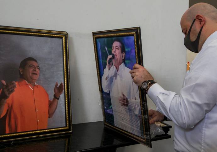 Los seguidores de Oñate lamentan su muerte y en compañía de su familia le rendirán el último adiós. Foto Julio César Herrera