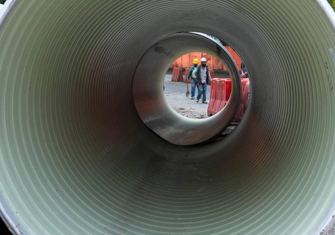 El tramo cubre entre la Clínica las Américas del Sur y la quebrada La Ayurá. Foto: Edwin Bustamante