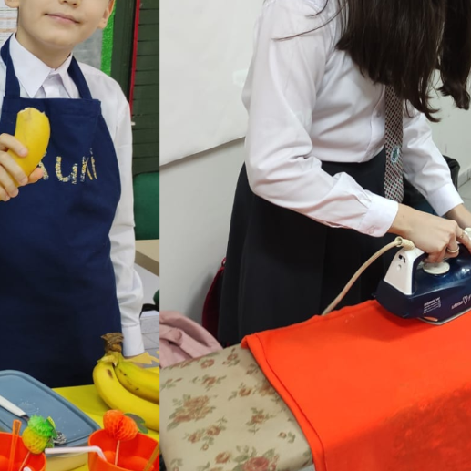 La institución comparte fotos y videos de los procesos de aprendizaje de estas habilidades. FOTOS Facebook colegio Sembrador Ciudad Este