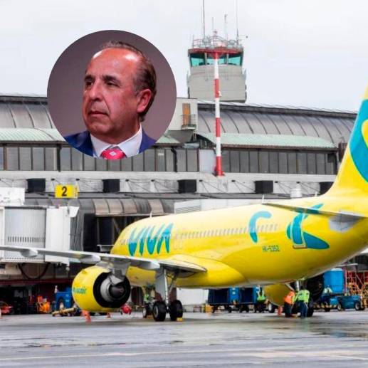 El ministro de Transporte, Guillermo Reyes, dijo que el manejo de la administración de la aerolínea de bajo costo “raya en temas penales”. FOTO JULIO CÉSAR HERRERA 