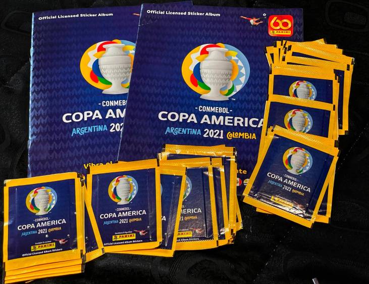 Así será el álbum Panini de la Copa América 2021