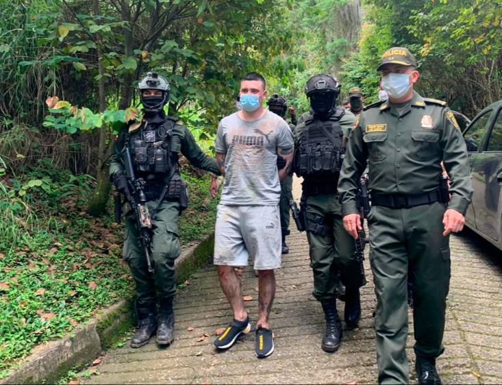 Alias “Pichi” era un objetivo de alto valor para las autoridades nacionales. FOTO POLICÍA NACIONAL