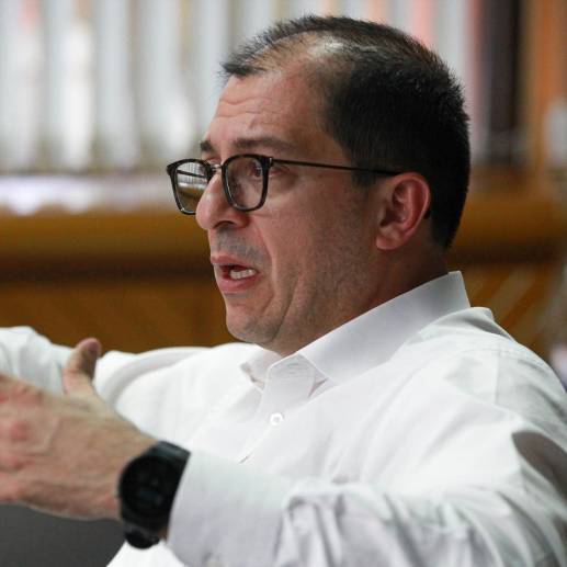 Francisco Barbosa aseguró que sus preocupaciones fueron discutidas con el ministro Néstor Osuna. FOTO MANUEL SALDARRIAGA 