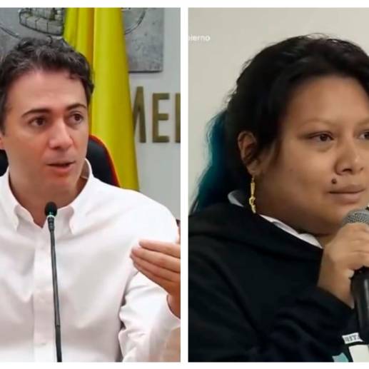 La polémica con los indígenas se intensificó luego del cruce verbal entre el alcalde Daniel Quintero y la consejera Indígena para las Juventudes, Andrea Muyuy en el consejo de gobierno del pasado lunes. FOTO: CORTESÍA