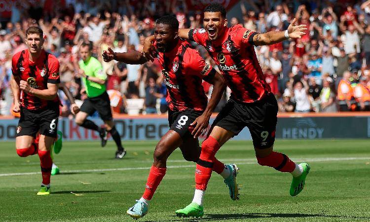 Jéfferson Lerma jugó cinco temporadas en el Bournemouth. FOTO AFP