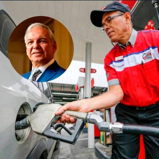 El ministro de Hacienda, Ricardo Bonilla, aseguró que el 40% de la gasolina en Colombia es importado. FOTO EL COLOMBIANO