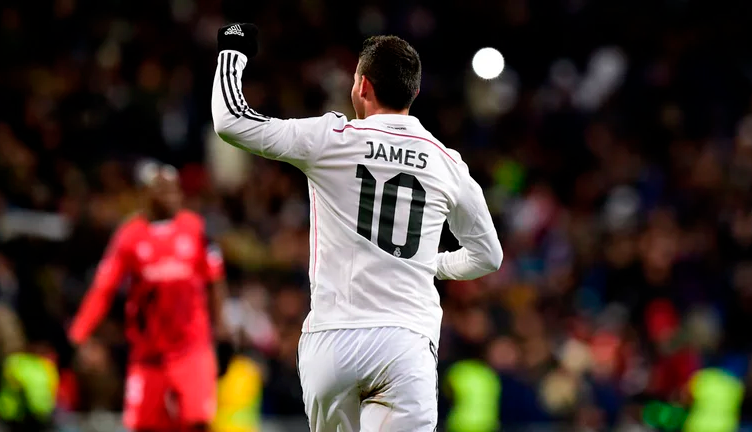 James Rodríguez sumó en sus dos ciclos con Real Madrid 125 partidos con 37 tantos y 42 asistencias. FOTO AFP