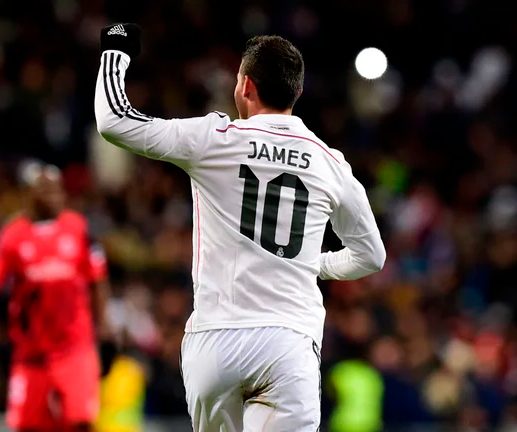 James Rodríguez sumó en sus dos ciclos con Real Madrid 125 partidos con 37 tantos y 42 asistencias. FOTO AFP
