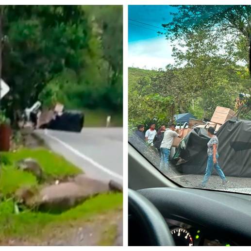 Los menores fueron embestidos por un vehículo cuando se dirigían a estudiar. FOTO: CORTESÍA