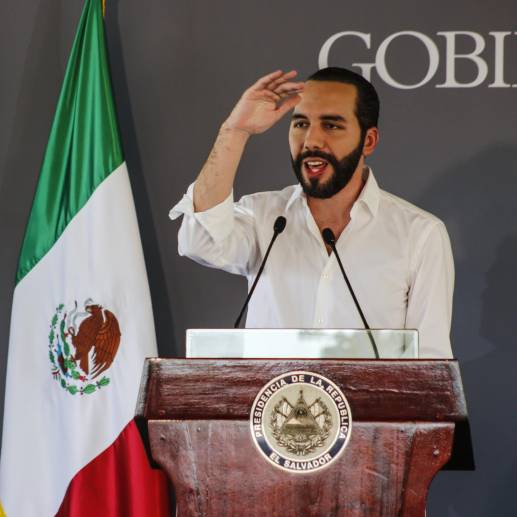 Este 1 de junio Nayib Bukele cumple 4 años en el poder. FOTO: Getty Images