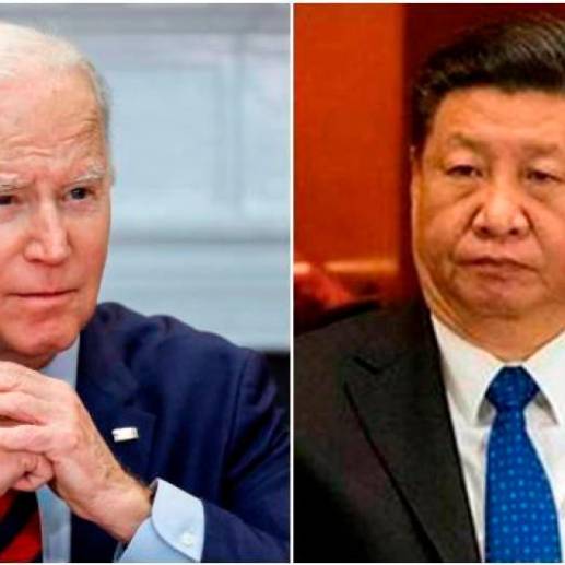 Joe Biden y Xi-Jinping, como presidente de Estados Unidos y China, tienen una deteriorada relación diplomática. <b>FOTO: Cortesía</b>