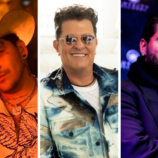 Christian Nodal, Carlos Vives y Maluma, los tres invitados centrales al Festival de la Leyenda Vallenata, que comienza el 28 de abril. FOTO Cortesía