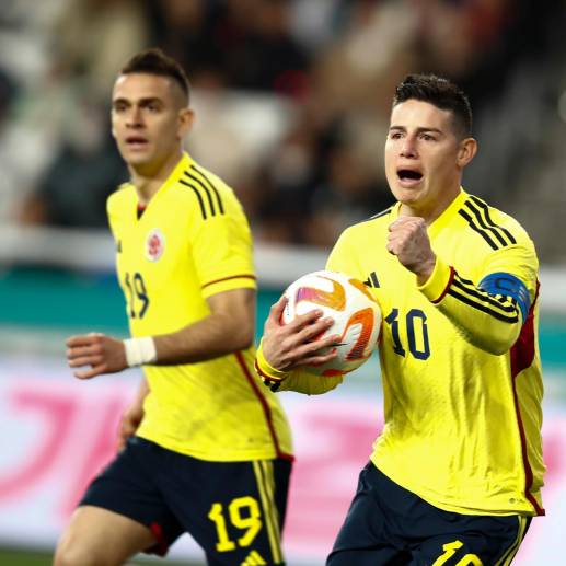 James Rodríguez sigue siendo emblema de la Selección Colombia. FOTO EFE