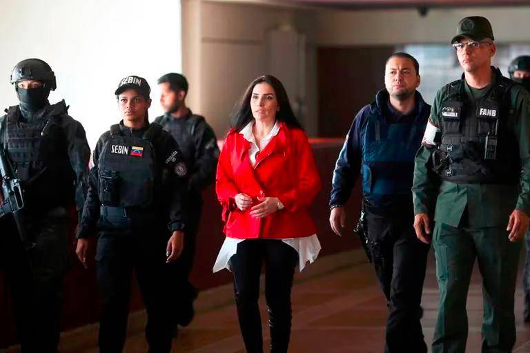 Imagen de referencia de la excongresista Aída Merlano. FOTO: Cortesía Ministerio de Comunicaciones de Venezuela