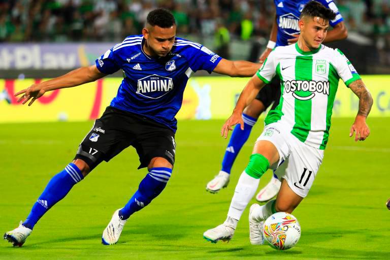 Millonarios y Atlético Nacional confirmaron la realización de un partido amistoso en Miami, el próximo mes. FOTO MANUEL SALDARRIAGA 