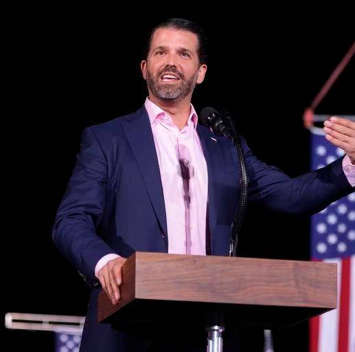 El hijo del expresidente se ha caracterizado por defender a su padre con comentarios en contra del actual gobierno de Estados Unidos. FOTO: Getty Images