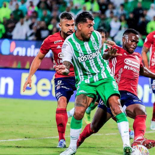 Independiente Medellín, Atlético Nacional y Deportivo Pereira sumaron importantes triunfos en la Copa Libertadores. FOTO JAIME PÉREZ 