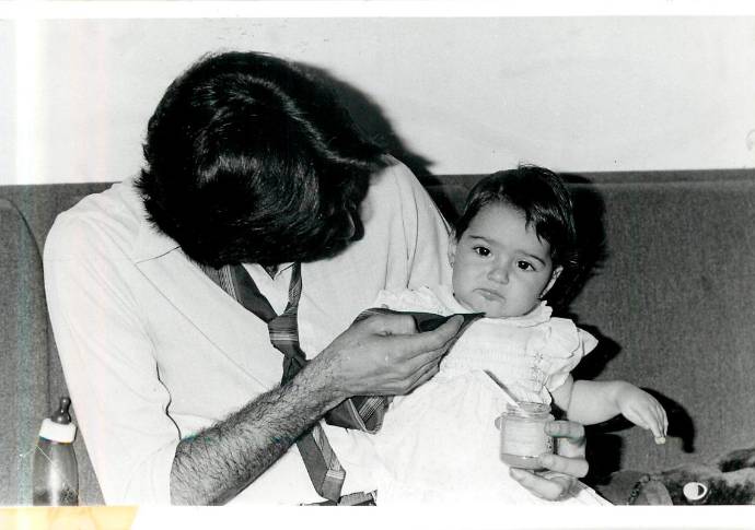 Hoy en tiempos aquellos le rendimos un homenaje a todos fotos papas. Fotografía del año 1980. Foto: Archivo el Colombiano