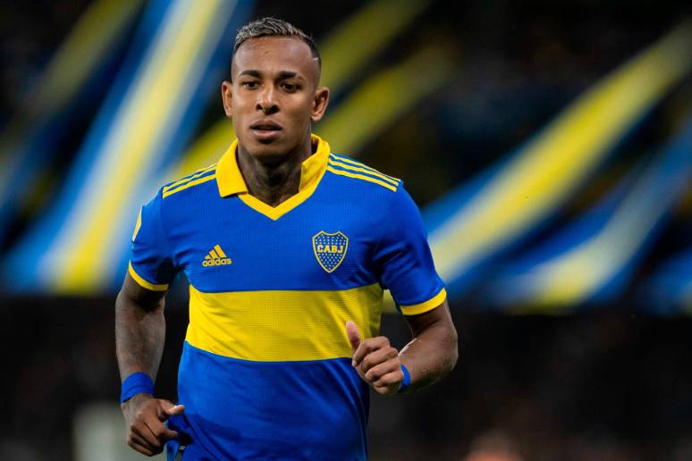 Sebastián Villa no fue a entrenar a Boca Juniors, ya que tuvo que presentarse ante la juez que dará sentencia sobre su caso por violencia de género y amenazas. FOTO GETTY