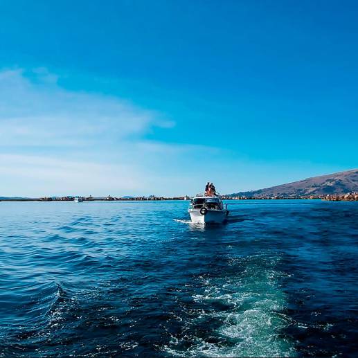 Imagen del lago Titicaca, en Bolivia, otro de los analizados para este informe. FOTO Getty.