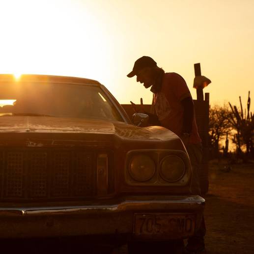 Imagen oficial de la cinta <i>Pimpineros</i>, que Prime Video graba en La Guajira y Cesar. FOTO Cortesía Juan Pablo Gutiérrez.
