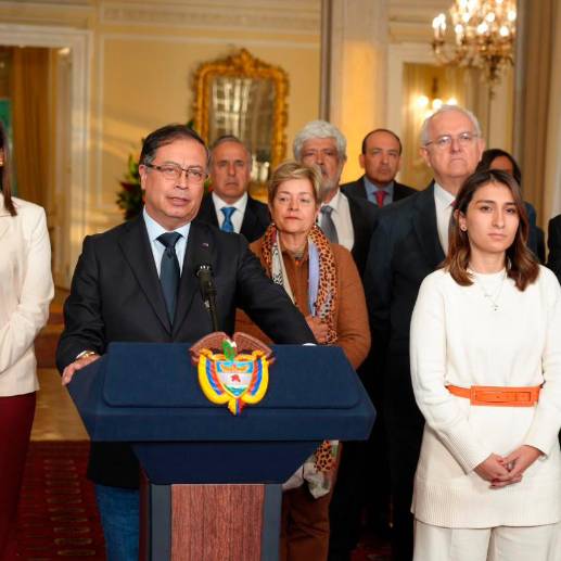 El presidente Gustavo Petro asumió el poder el pasado 7 de agosto y, desde entonces, su favorabilidad ha venido disminuyendo. FOTO: Presidencia