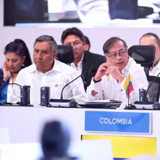 El presidente Gustavo Petro participa en la Cumbre Iberoamericana, en República Dominicana. FOTO Cortesía Presidencia de la República