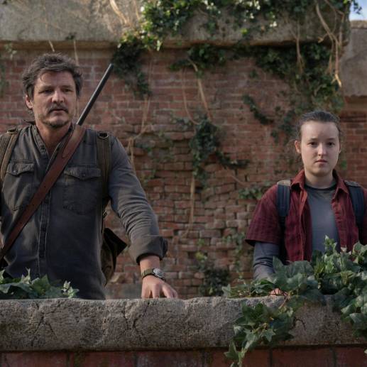 Pedro Pascal y Bella Ramsey en el episodio final de The Last of us. FOTO Cortesía HBO Max