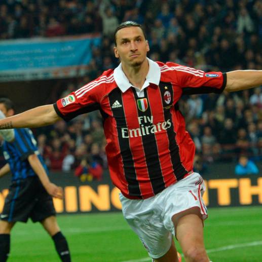 Zlatan Ibrahimovic, uno de los mejores jugadores del mundo en los últimos años. FOTO AFP