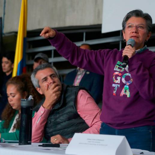 La alcaldesa de Bogotá, Claudia López, criticó el proyecto del ministro de Justicia 