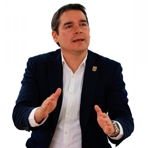 Jaime Cuartas aspira por segunda vez a la Alcaldía de Medellín. Ha sido concejal de la ciudad por tres periodos. <b><span class="mln_uppercase_mln"> </span></b>FOTO<b><span class="mln_uppercase_mln"> <br />manuel saldarriaga</span></b>