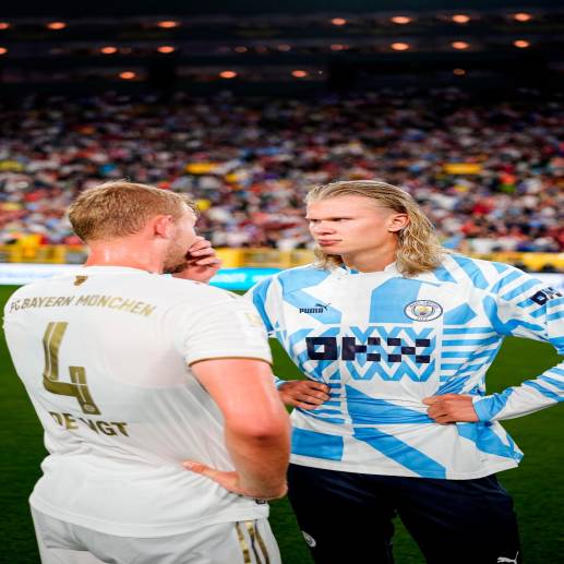 Erling Haaland será el arma de los ciudadanos de Inglaterra ante el Bayern alemán. FOTO EFE
