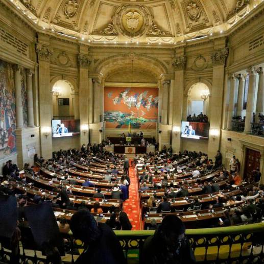 Vienen semanas decisivas para el Gobierno en el Congreso, ya que este es el encargado de tramitar las reformas sociales que impulsa el presiden Gustavo Petro. FOTO COLPRENSA