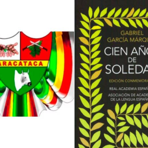 La propuesta es incluir “Cien años de soledad” en el escudo de Aracataca. FOTO Cortesía