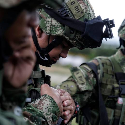 De acuerdo con información preliminar, los militares fallecidos son cuatro soldados y dos suboficiales. FOTO: COLPRENSA 
