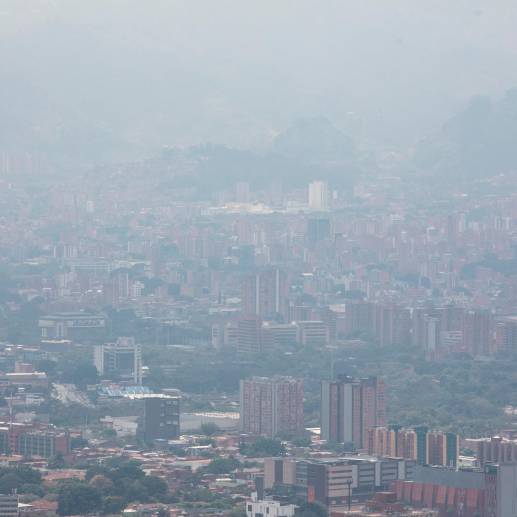 En lo que resta de marzo la ciudadanía experimentará un aire contaminado. FOTO: EL COLOMBIANO