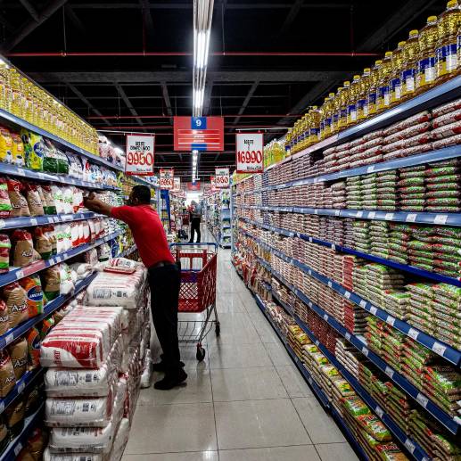 En los países de la región se registró un alto gasto en productos no durables, como alimentos y elementos de aseo.<span class="mln_uppercase_mln"> </span><span class="mln_uppercase_mln">FOTO</span> <b><span class="mln_uppercase_mln">Jaime Pérez</span></b>