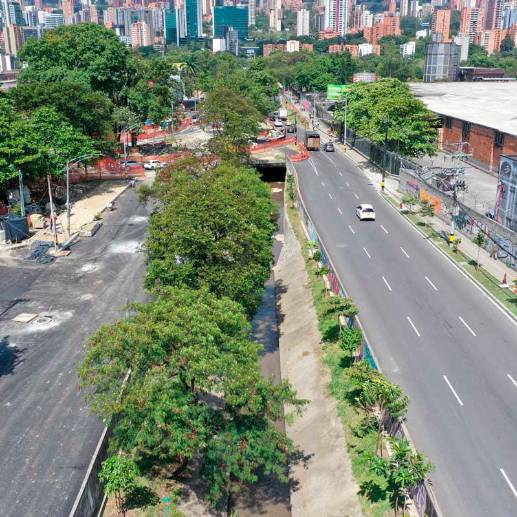Las labores en la calle 12 tienen un avence del 91,77% según reportó la Alcaldía. FOTO: CORTESÍA