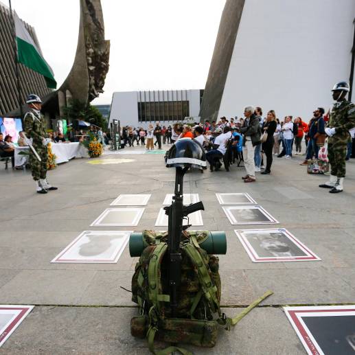 En Colombia persisten siete conflictos armados activos, según el CICR. FOTO: ESNEYDER GUTIÉRREZ.