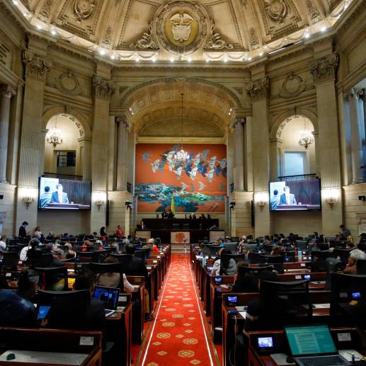 La discusión de la reforma a la política se reanudará en las sesiones ordinarias del Congreso. FOTO: COLPRENSA
