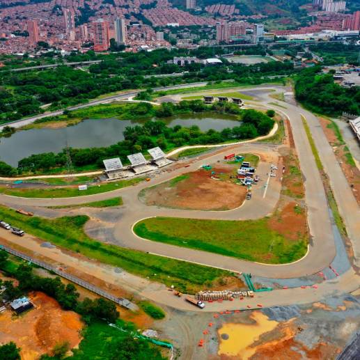 El escenario del Central Park está ubicado en la zona norte de Bello. FOTO SEBASTIÁN CARVAJAL